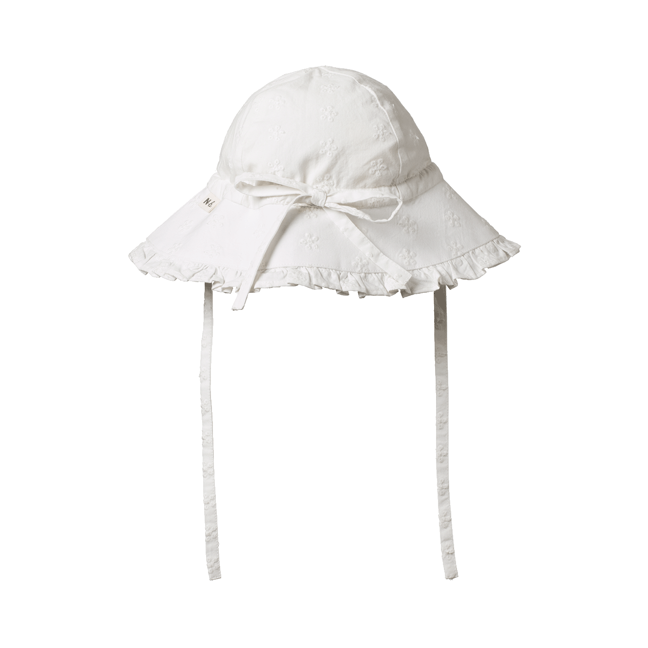 Nature Baby Annabelle Sunhat Ivory Floral