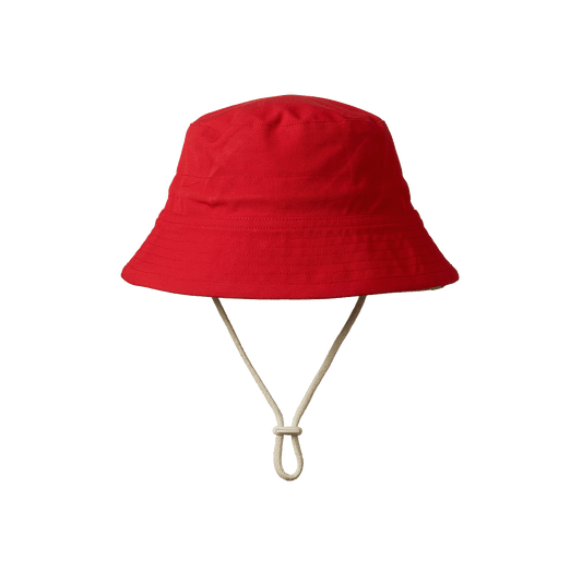 Nature Baby Bucket Sunhat Red