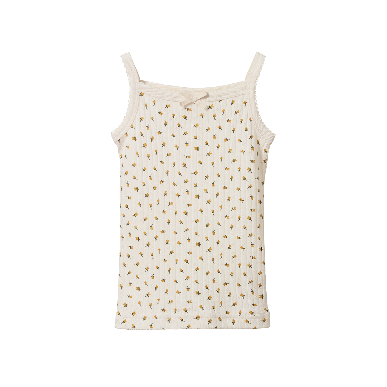 Nature Baby Camisole Pointelle Tulip Print