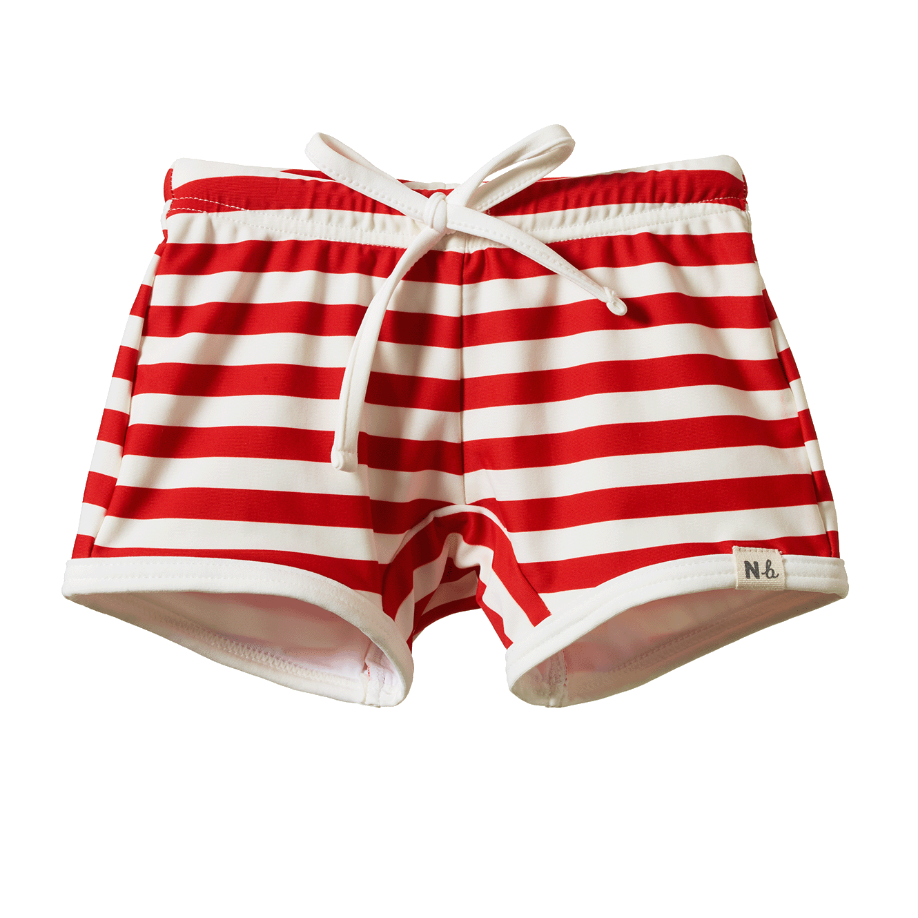Nature Baby Splash Shorts Red Sea Stripe