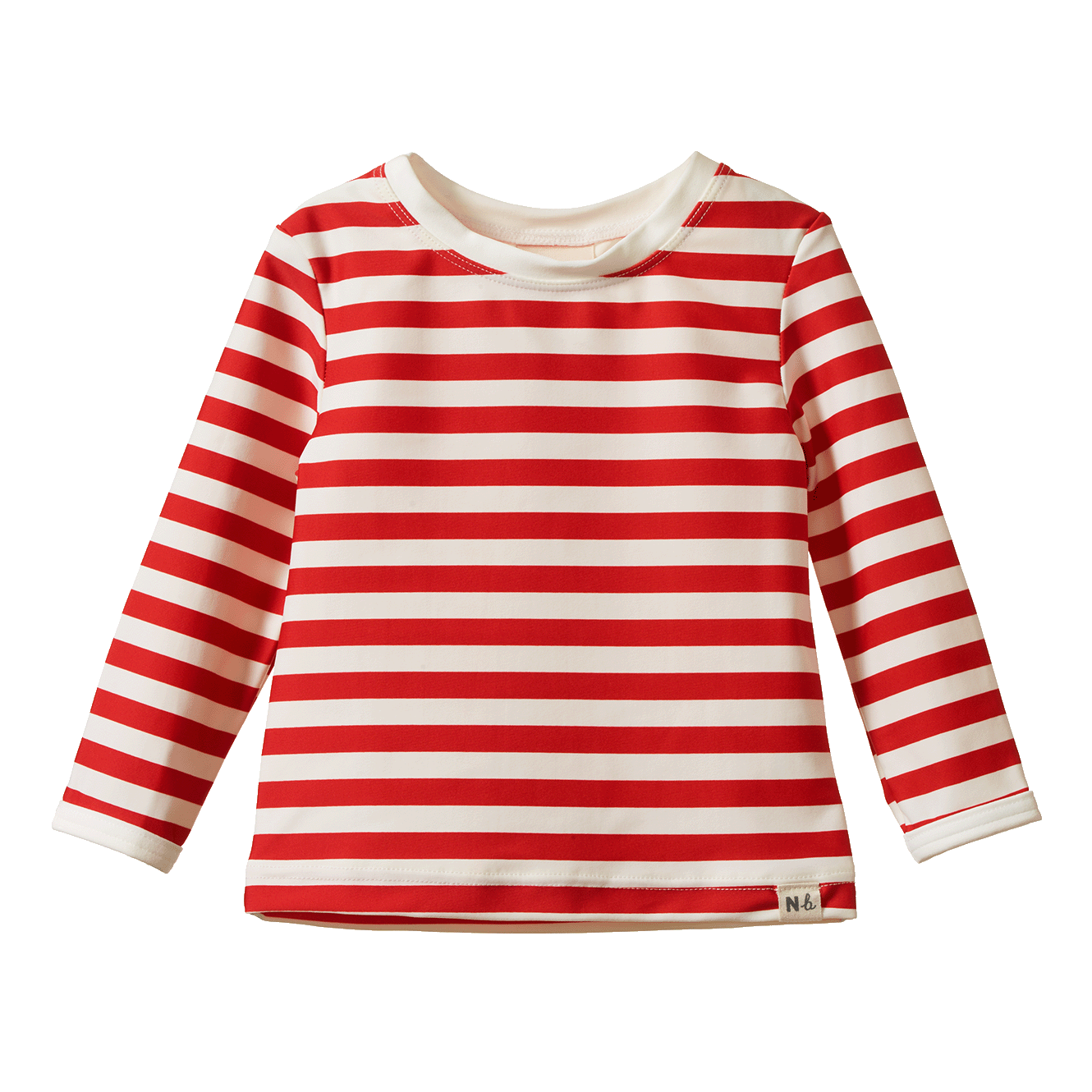 Nature Baby Splash Top Red Sea Stripe