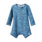 Nature Baby One Piece Bathing Trunks Blue Whale Print