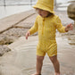 Nature Baby One Piece Bathing Trunks Kitchen Garden Freesia Print