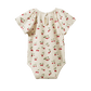 Nature Baby Faye Bodysuit Strawberry Blush Print