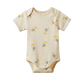 Nature Baby Short Sleeve Bodysuit Fish Fable Print