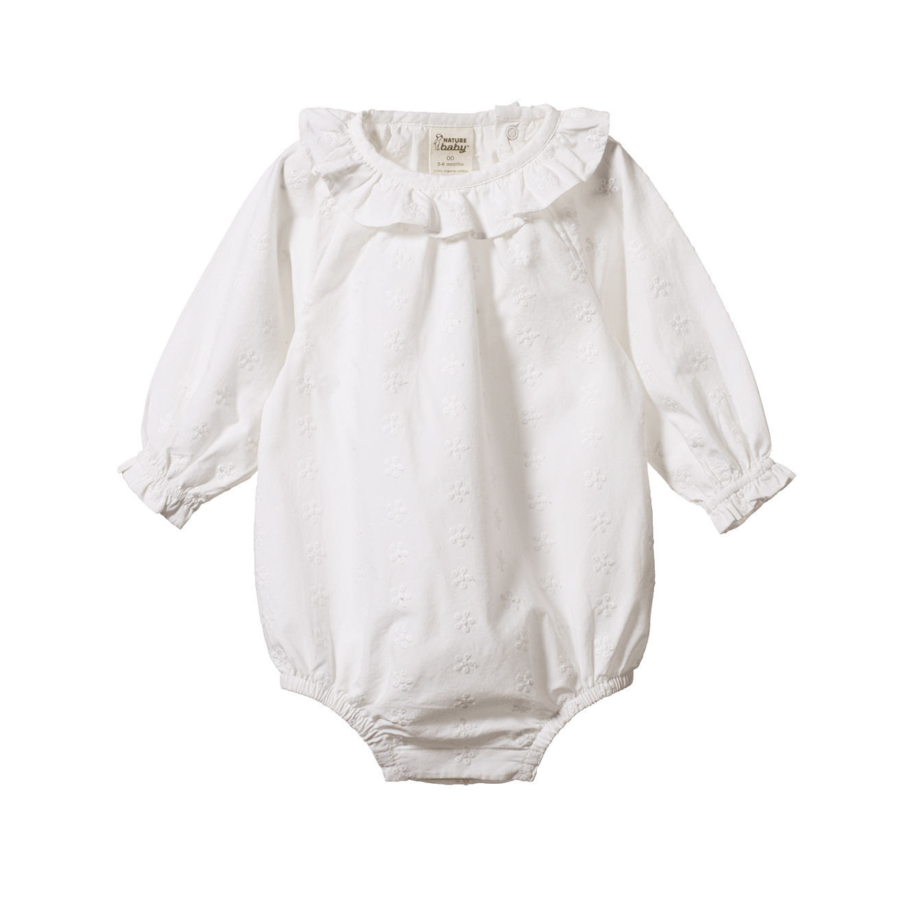 Nature Baby Meadow Bodysuit Ivory Floral