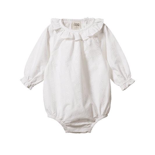Nature Baby Meadow Bodysuit Ivory Floral