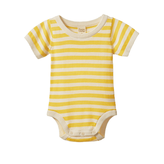 Nature Baby Ren Bodysuit Sunny Sea Stripe