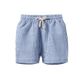 Nature Baby James Shorts Linen Blue Stripe