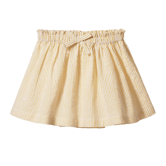 Nature Baby Orchard Skirt Seersucker Golden Stripe