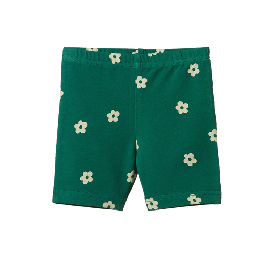 Nature Baby Selby Shorts Flora Peppermint Print