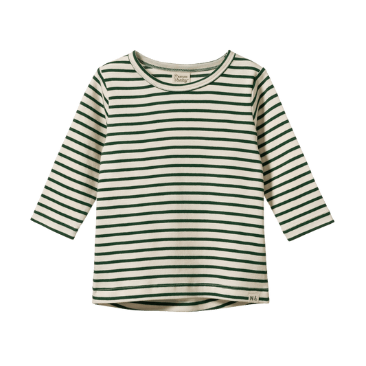 Nature Baby Long Sleeve River Tee Eden Sailor Stripe