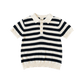 Nature Baby Stevie Polo Navy Bold Stripe