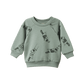 Nature Baby Emerson Sweater Raccoon Rhapsody Print