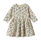 Nature Baby Long Sleeve Twirl Dress Grande Briarwood Print