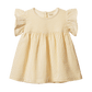 Nature Baby Bonnie Dress Golden Stripe