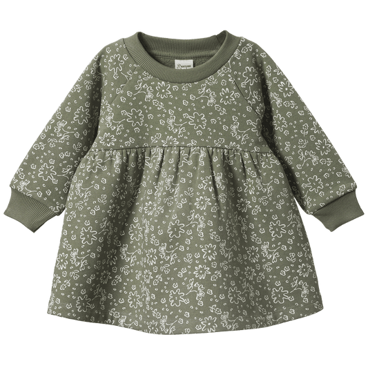 Nature Baby Ines Dress Bloomsbury Nettle Print