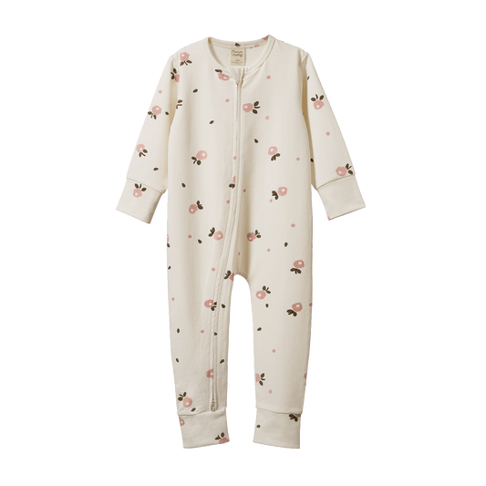 Nature Baby Dreamlands Suit Toddler Posey Blossom Rose Print