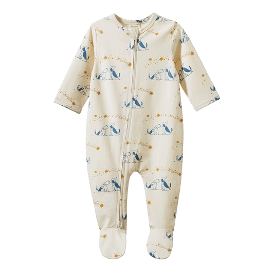 Nature Baby Dreamlands Suit Dog Dream Print