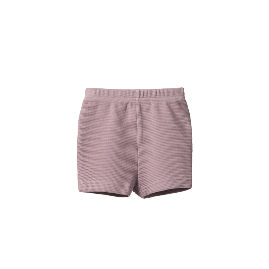 Nature Baby Selby Waffle Shorts Lilac