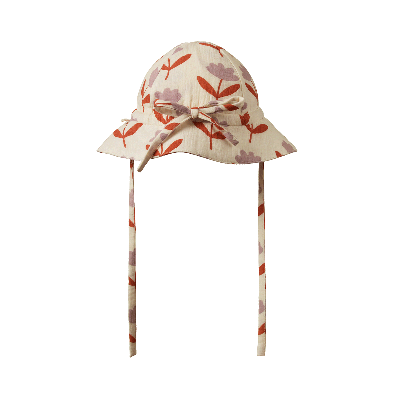 Nature Baby Muslin Sunhat Fleurette Print