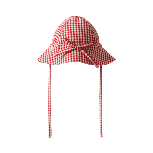 Nature Baby Sunhat Red Gingham