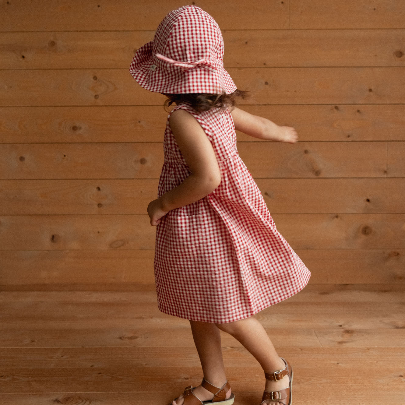 Nature Baby Dorothy Dress Red Gingham