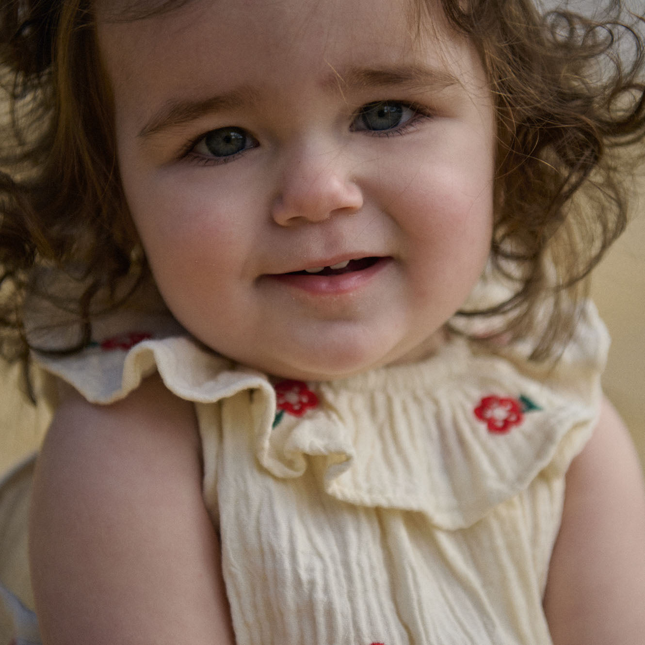 Nature Baby Plum Suit Muslin Red Flora