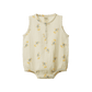Nature Baby Cedar Suit Muslin Fish Fable Print