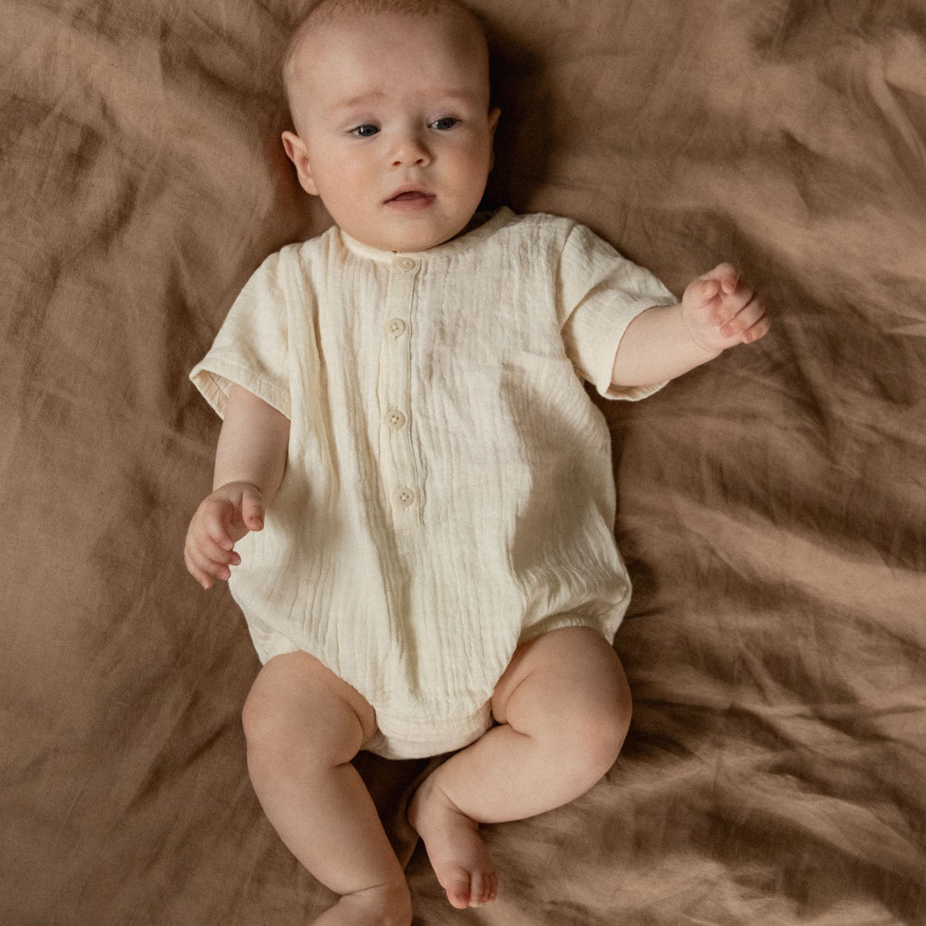 Nature Baby Monty Suit Muslin Natural