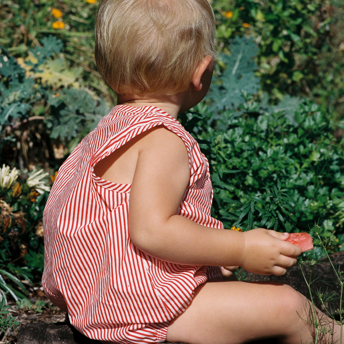 Nature Baby Cedar Suit Meri Stripe