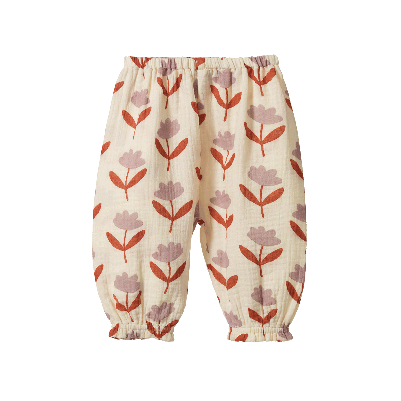 Nature Baby Daphne Pants Muslin Fleurette Print