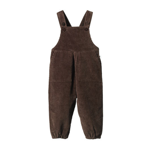 Nature Baby Teddy Overalls Pinecone