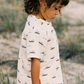 Nature Baby Short Sleeve Caravan Shirt Muslin Row Boats Print