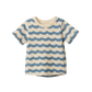 Nature Baby River Tee Terry Waves Print