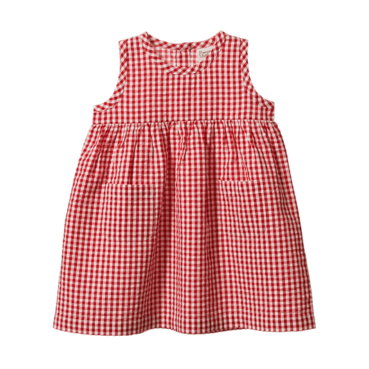 Nature Baby Dorothy Dress Red Gingham