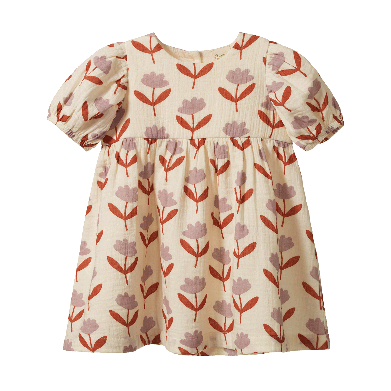 Nature Baby Albertine Dress Muslin Fleurette Print