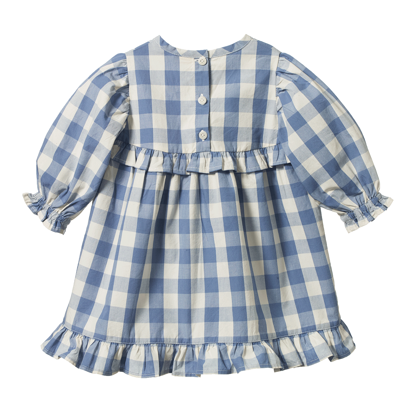 Nature Baby Nora Dress Bluebelle Check