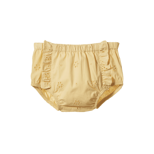 Nature Baby Ruffle Bloomers Buttercup