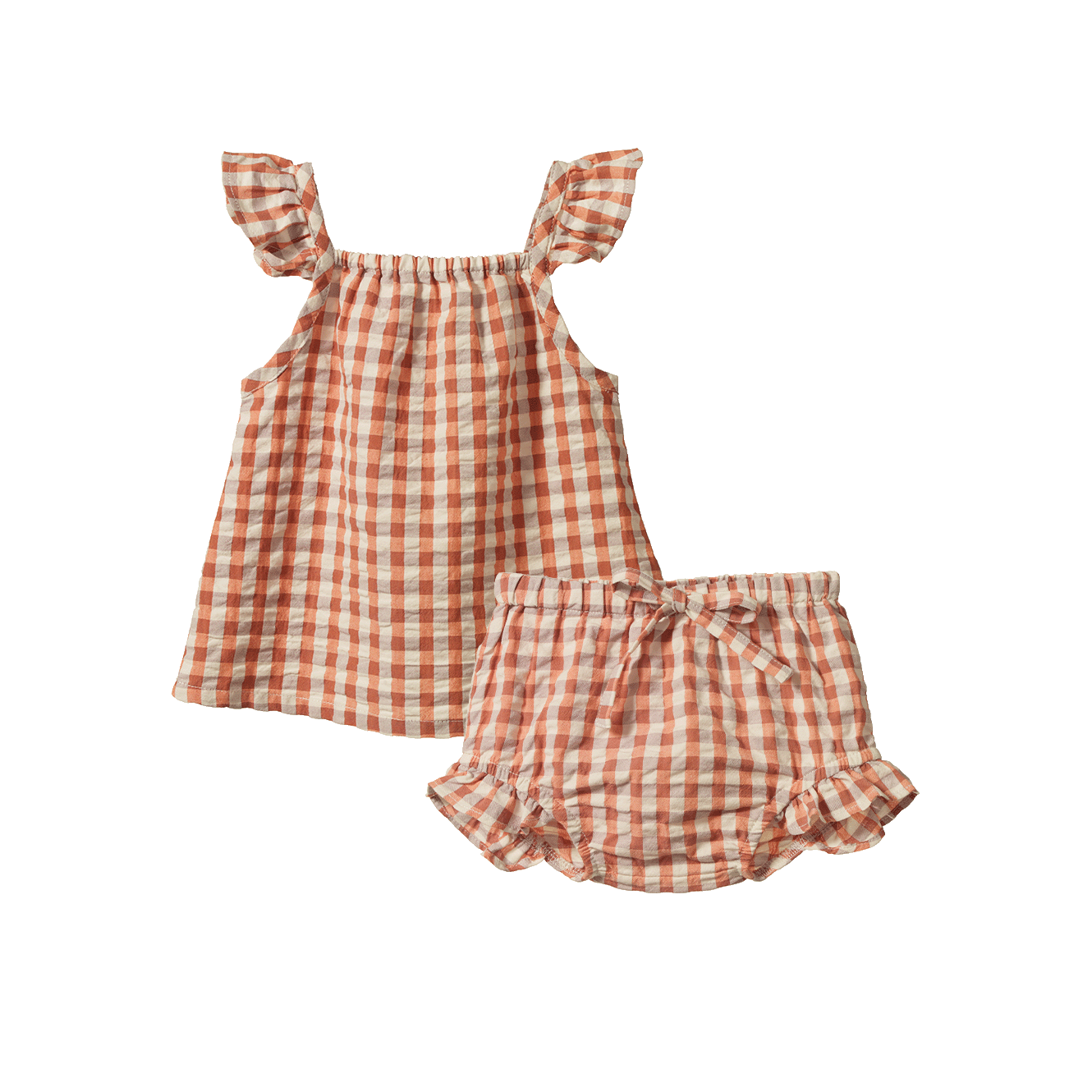 Nature Baby Petal Set Dandelion Gingham