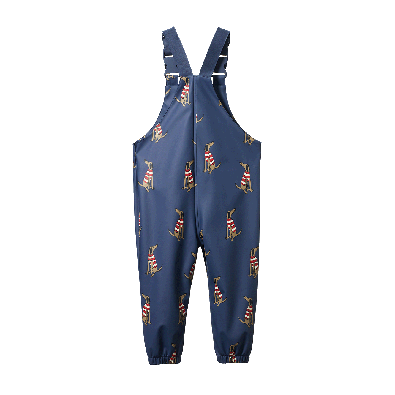 Nature Baby Splash Overalls Best Friend Indigo Print
