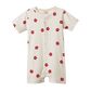 Nature Baby Summer Sleepy Suit Flora Red Print