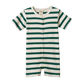 Nature Baby Summer Sleepy Suit Peppermint Holiday Stripe