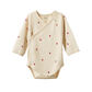 Nature Baby Long Sleeve Kimono Bodysuit Radish Print
