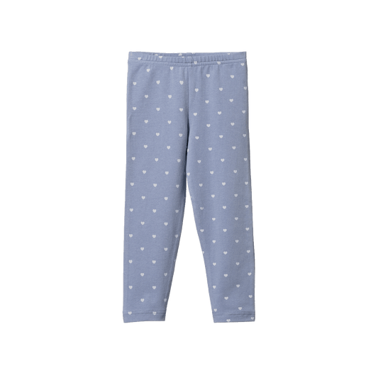 Nature Baby Leggings Hearts Bluebelle Print