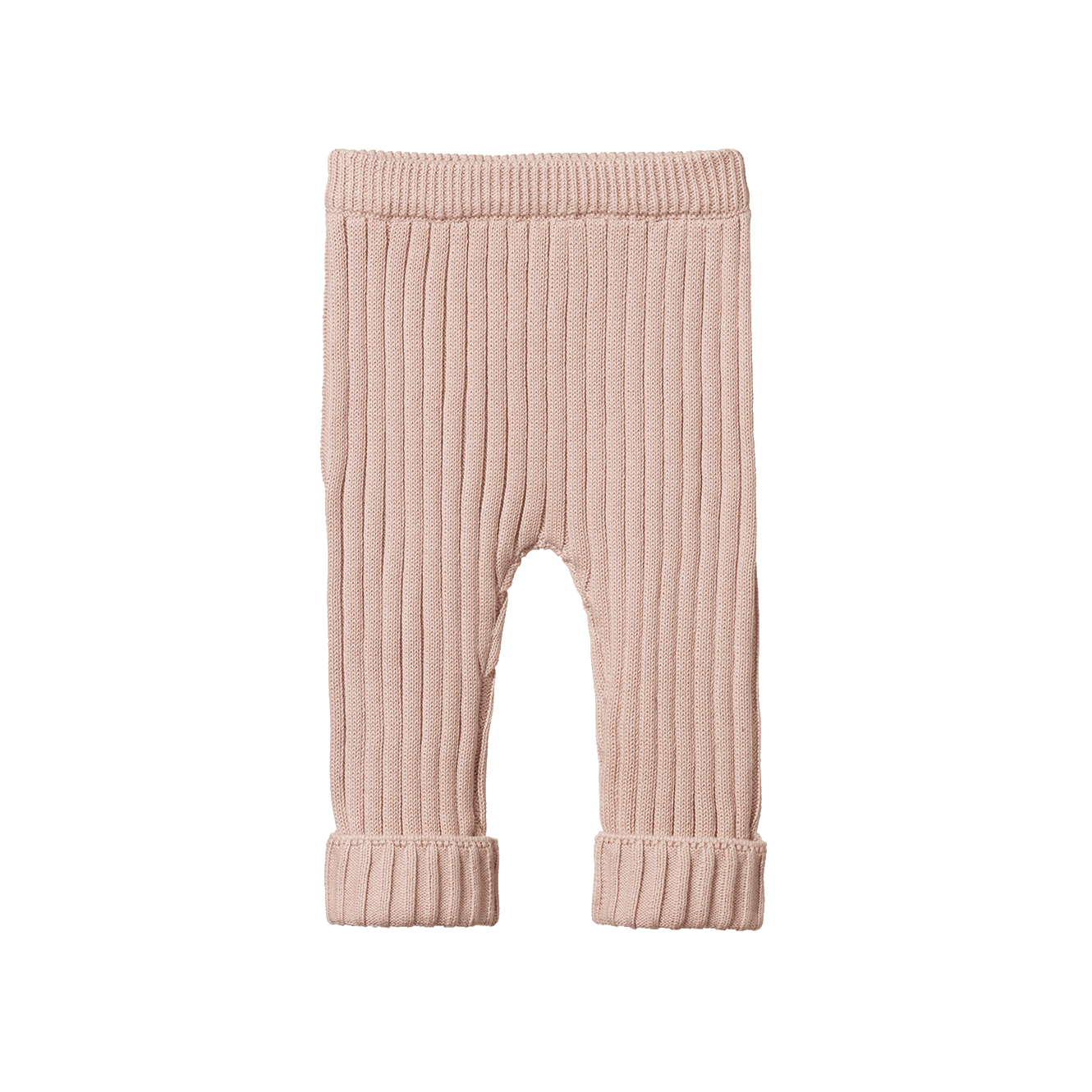 Nature Baby Lou Pants Cotton Knit Rose Dust