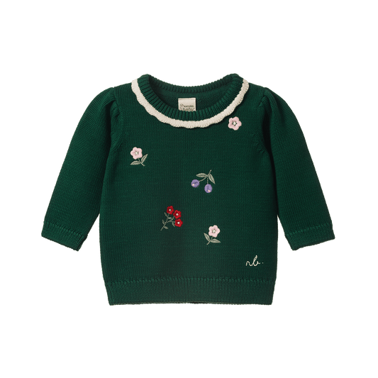 Nature Baby Margot Sweater Eden Garden