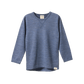 Nature Baby Merino Essential Long Sleeve Tee Vintage Indigo Marl