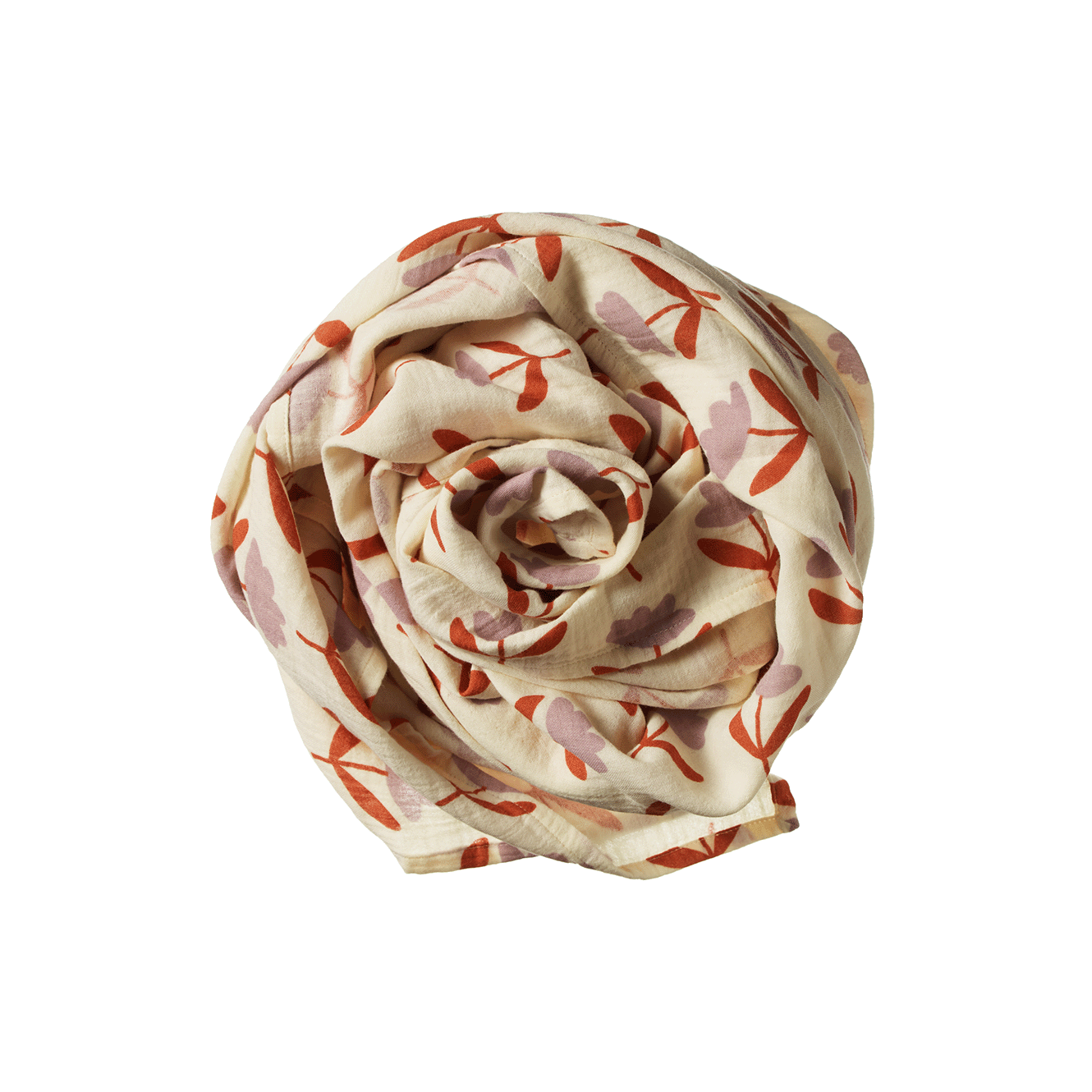 Nature Baby Muslin Wrap Fleurette Print