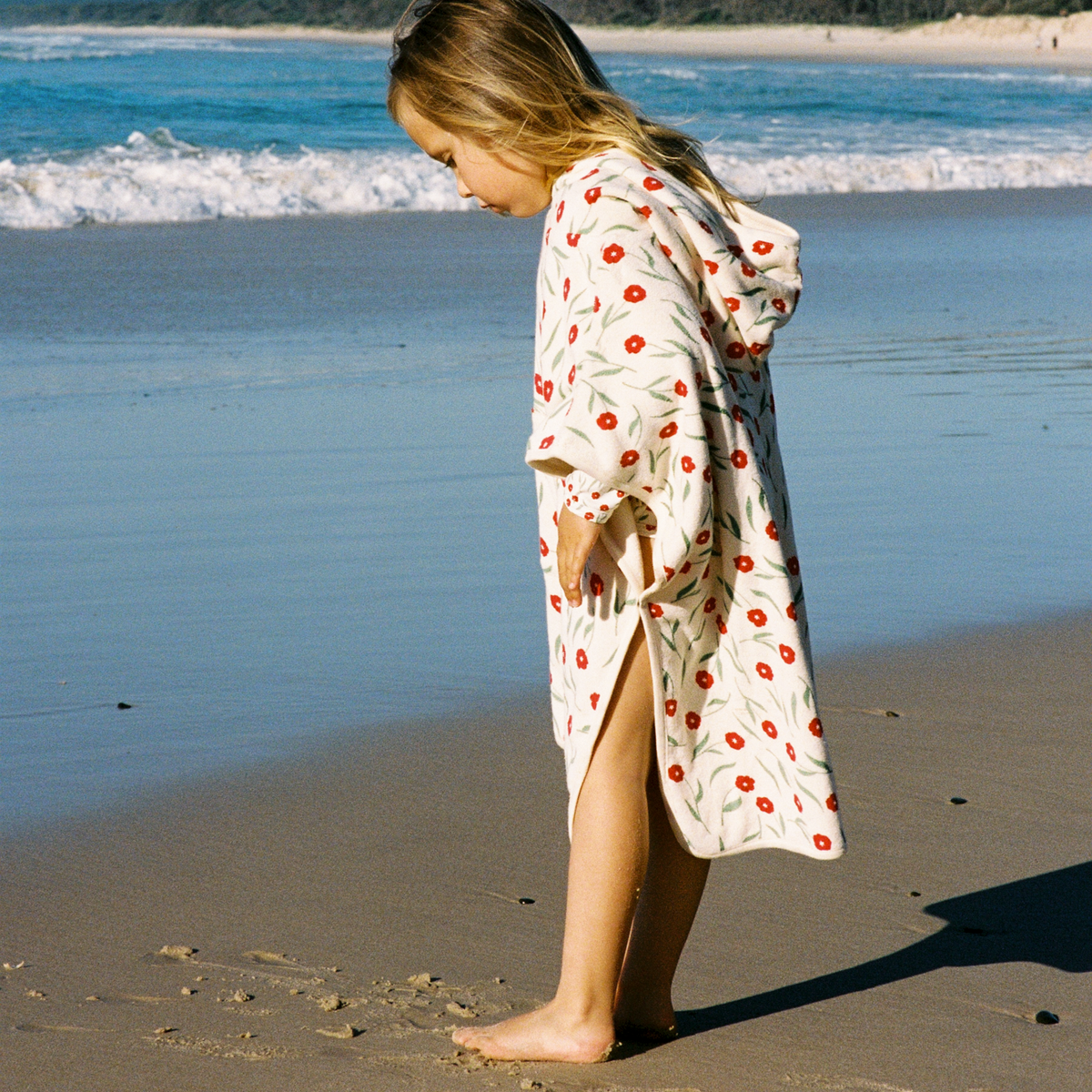 Nature Baby Poncho Towel Joiette Print